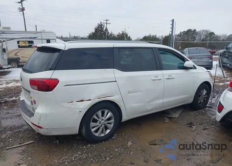 2017 Kia Sedona Lx из США, поврежденный, VIN KNDMB5C19H6237897